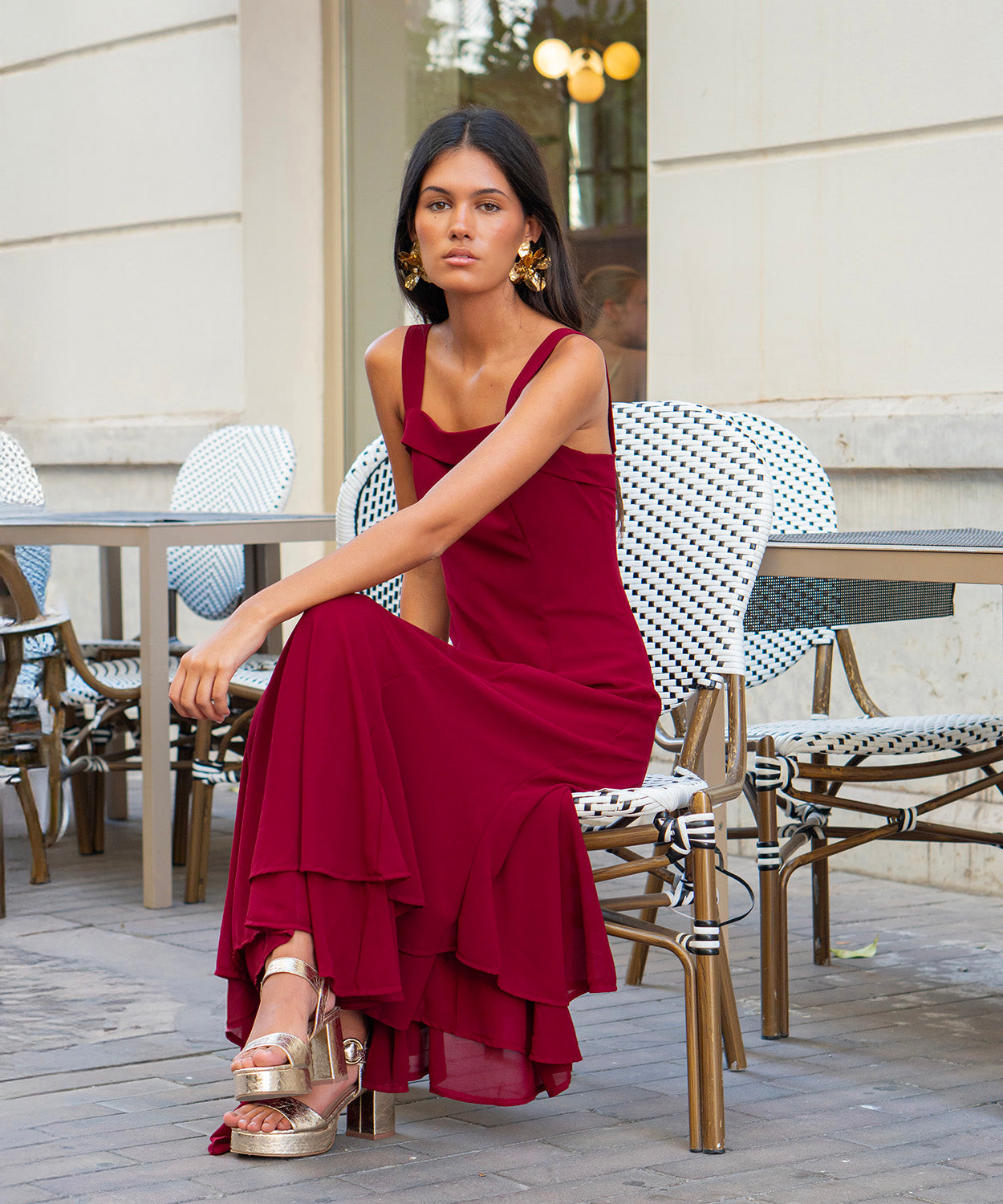 Vestido Catalina Brisa™ – Elegancia Natural con Movimiento Sofisticado