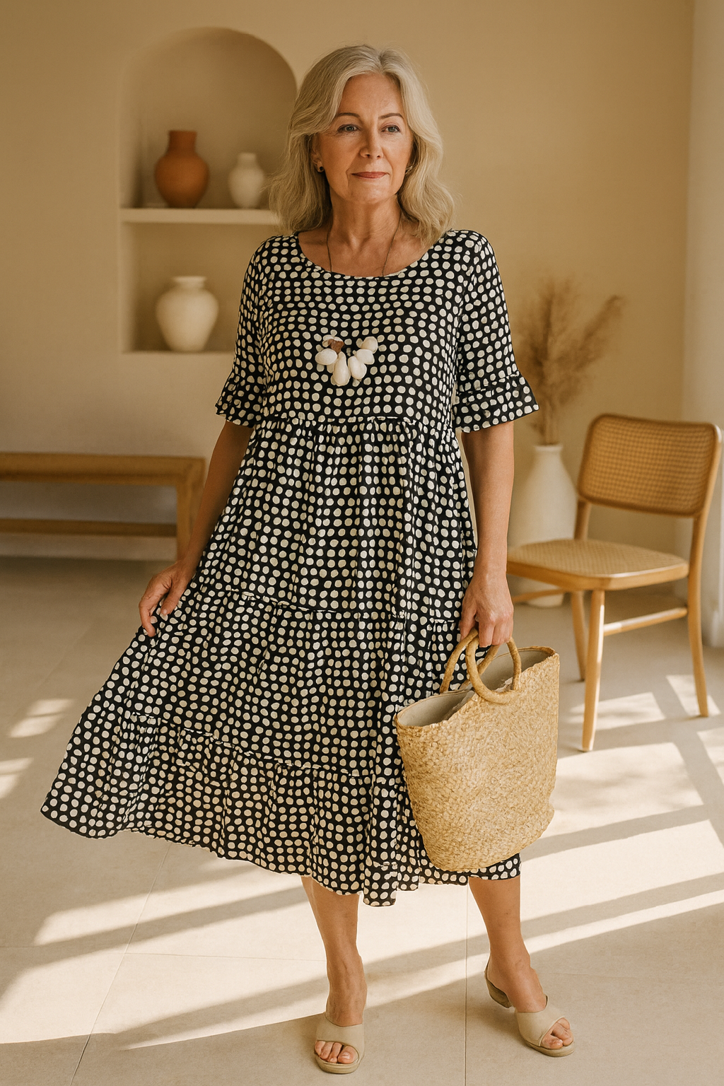 Vestido Brisa - Corte relajado favorecedor