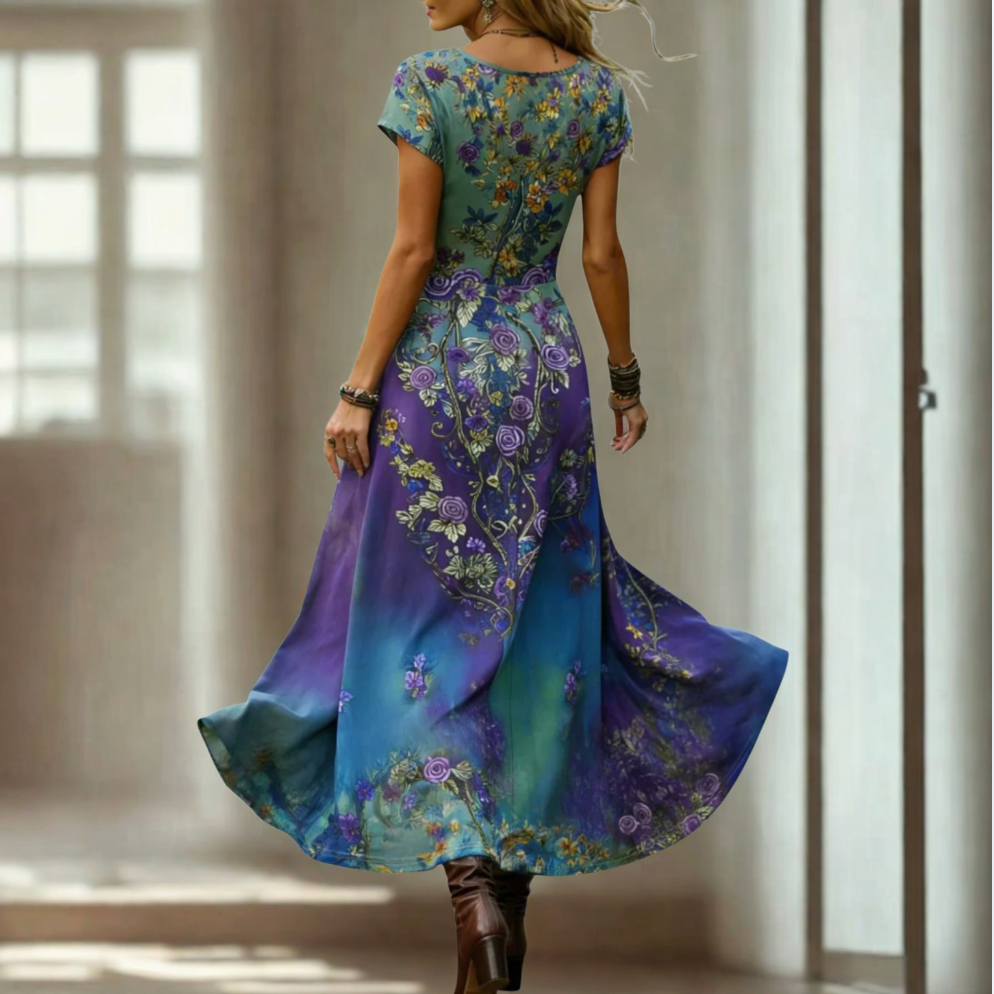 Vestido Regina - Ajuste cómodo con elasticidad