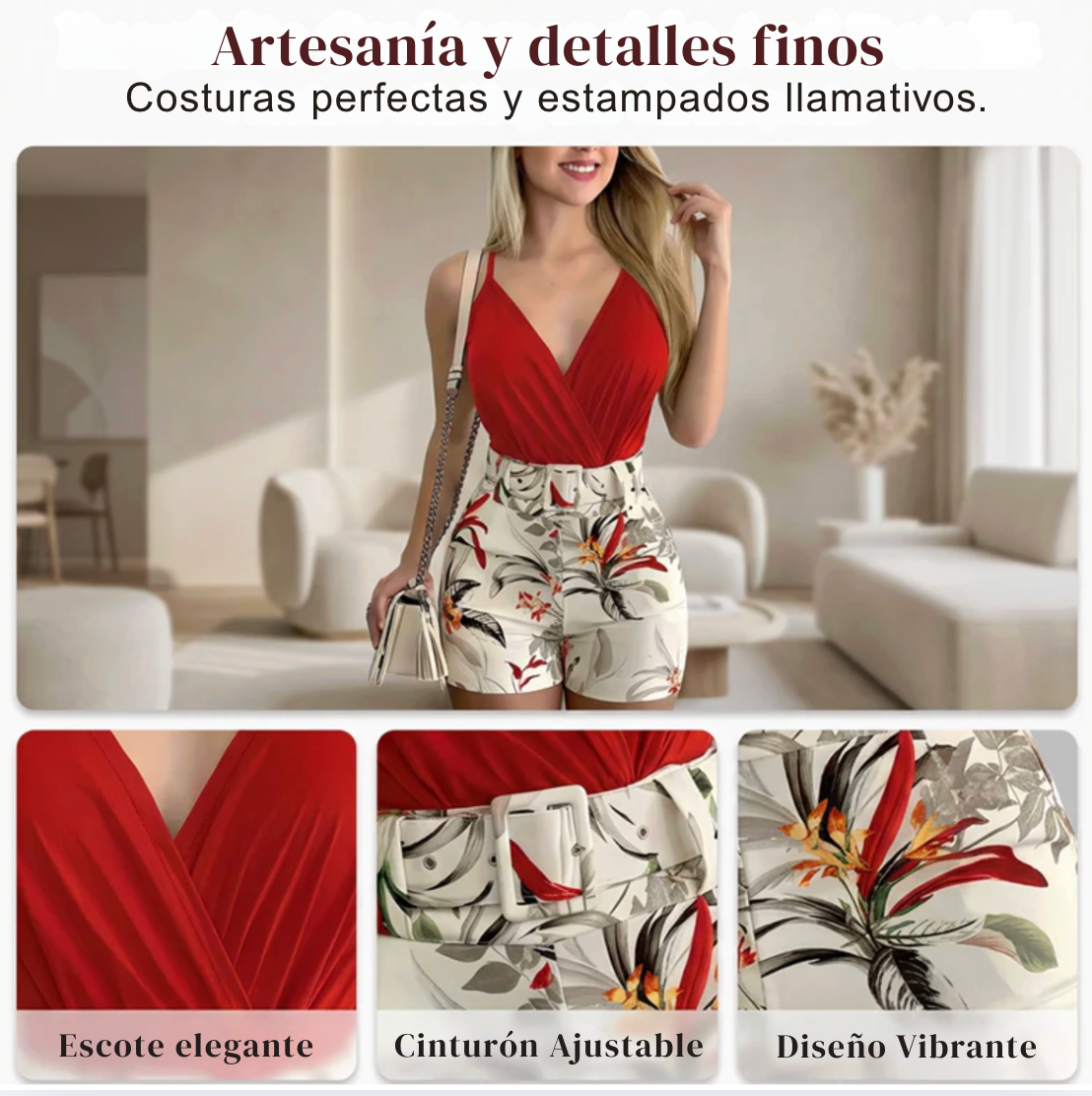Conjunto Tropical Aura™ – Frescura Elegante para un Verano Inolvidable