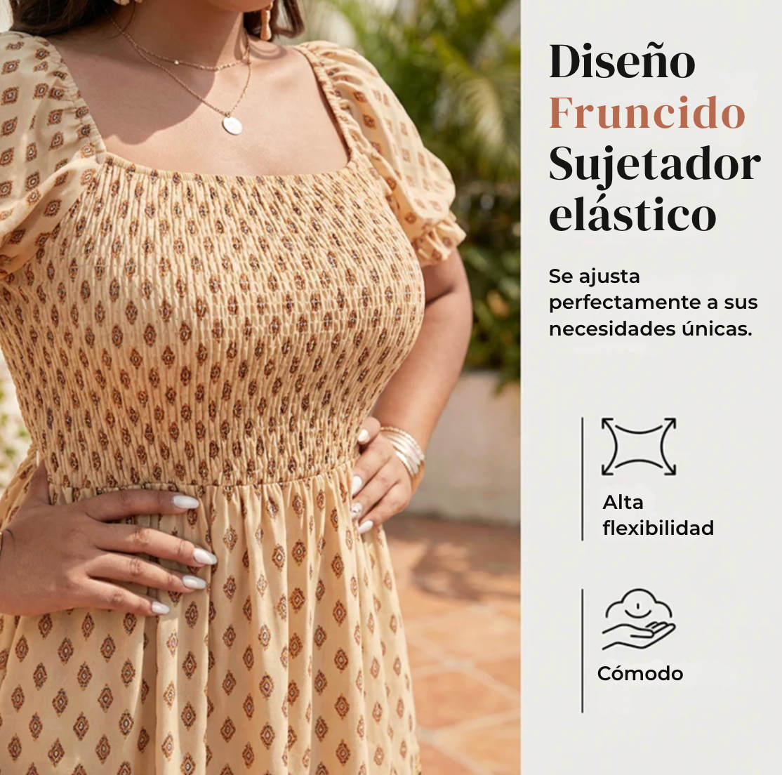 Vestido Bohemia Serena™ – Comodidad, Frescura y Elegancia Natural