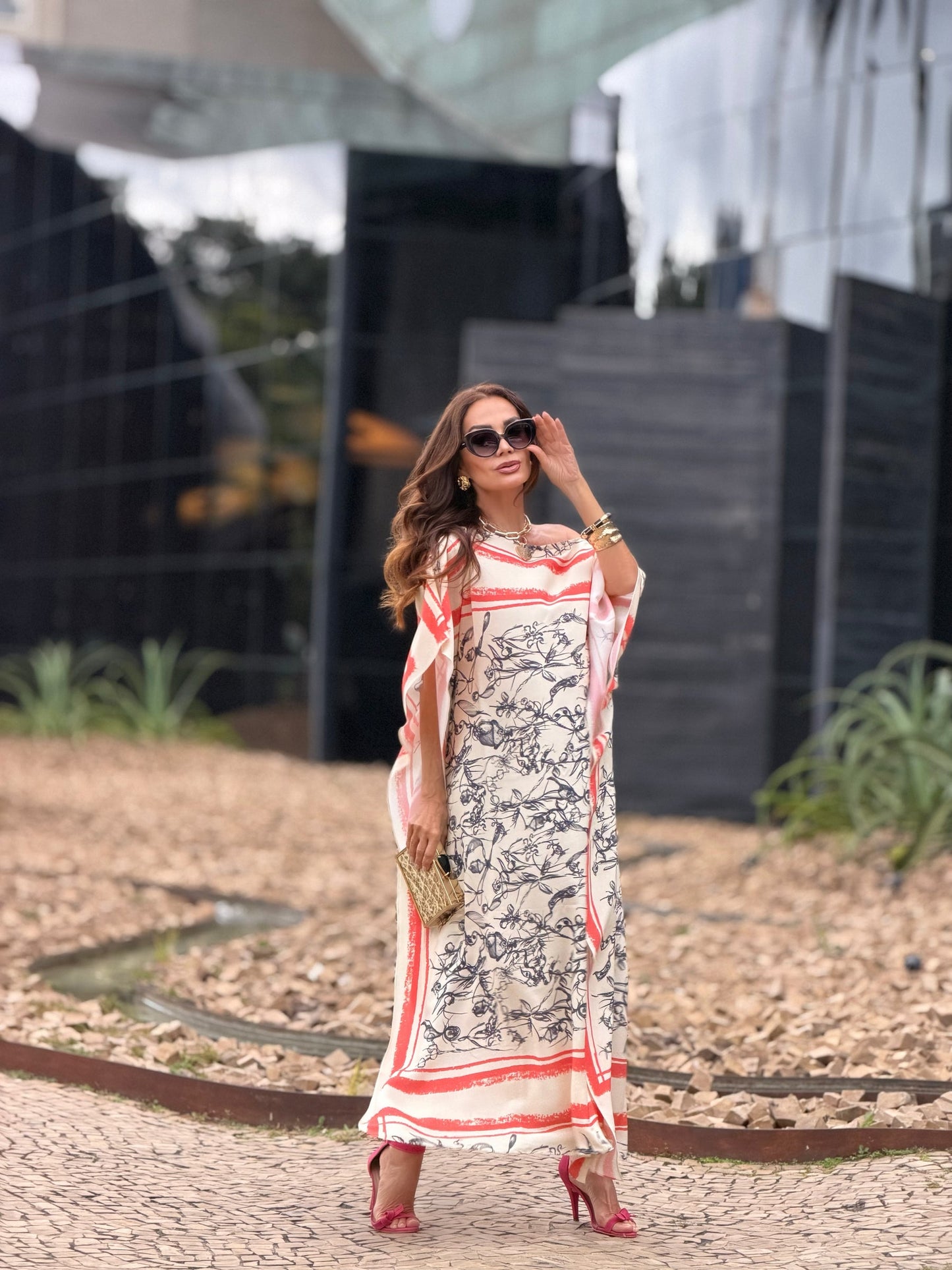 Vestido Kaftan Canyon™ - Tejido fresco, suave y cómodo