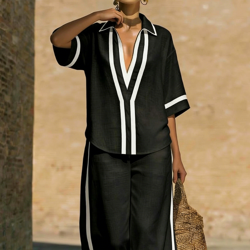 Conjunto Graphic Elegance - Minimalismo de Alto Impacto