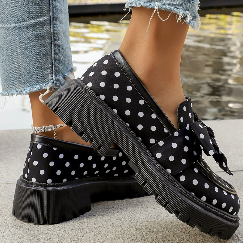 Mocasines Polka -Ajuste práctico y rápido