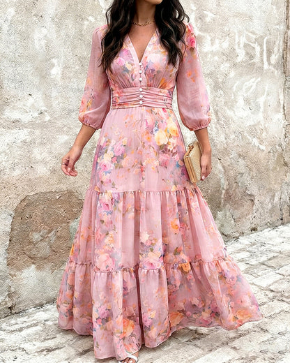 Vestido Ethereal Bloom™ - Realza el cuello y aporta una silueta elegante.