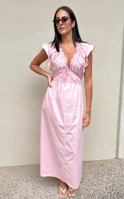 Vestido Rosalie Bloom™ – Romanticismo Suave con Elegancia Atemporal