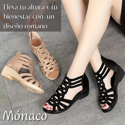 Sandalias Mónaco™ – Alta Costura para tus Pies, Alivio para tu Vida