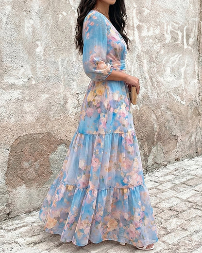 Vestido Ethereal Bloom™ - Realza el cuello y aporta una silueta elegante.