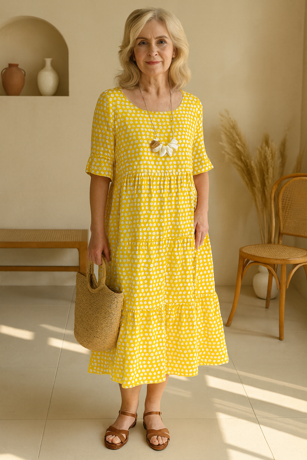 Vestido Brisa - Corte relajado favorecedor