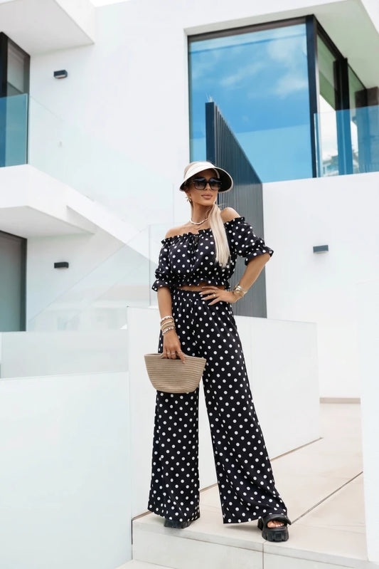 Conjunto Luna Capri™ – Romanticismo Veraniego con Elegancia Relajada