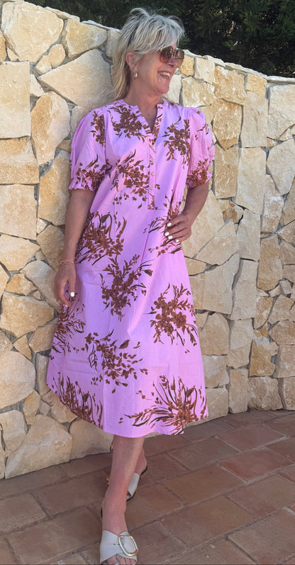Vestido Coastal Bloom™ - Movimiento fluido y cómodo