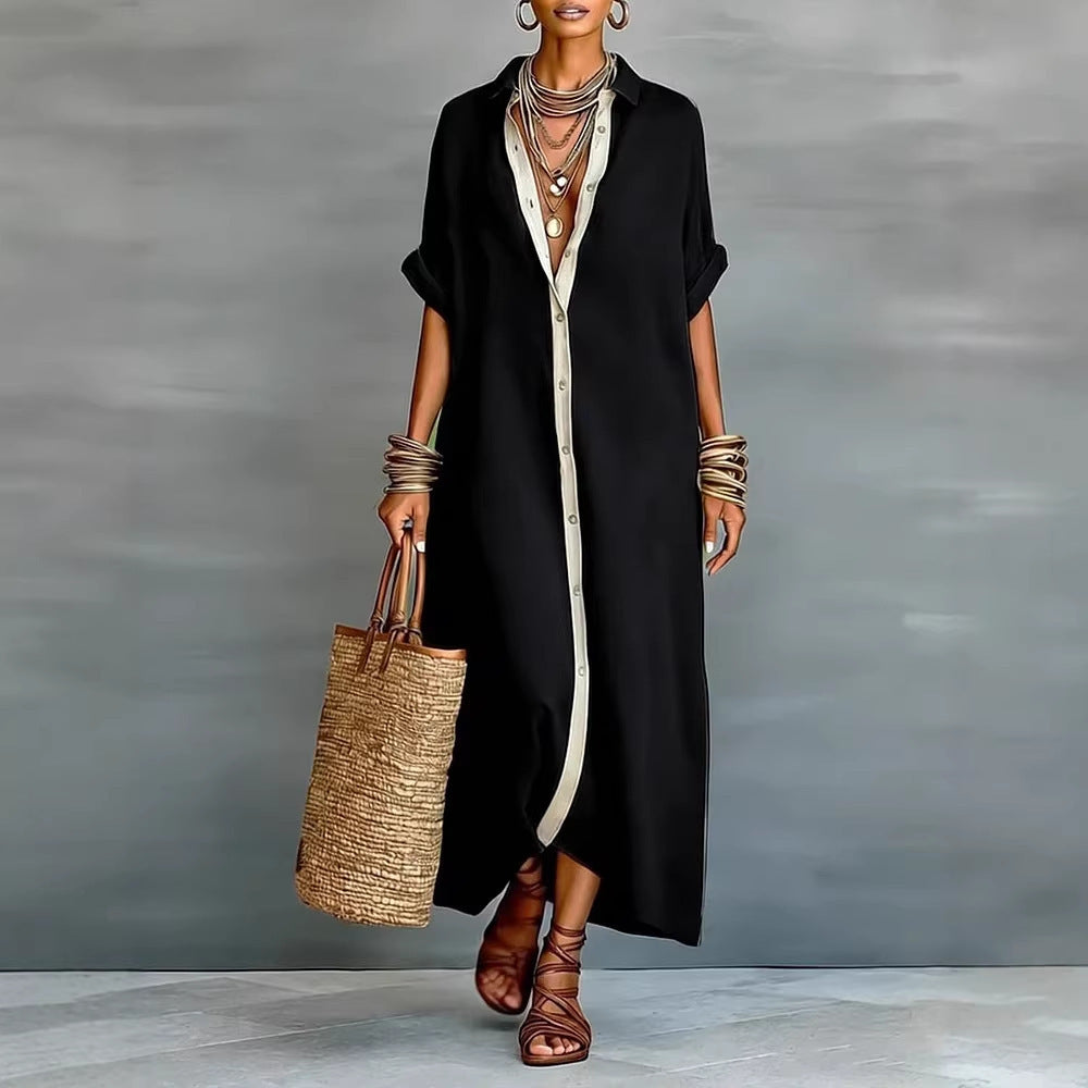Vestido Camisero Maxi: Versatilidad y Estilo en una Sola Prenda