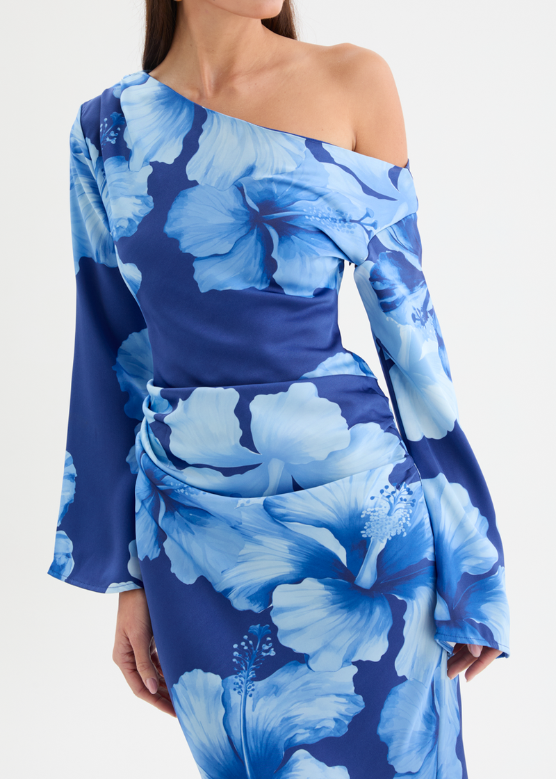 Vestido Zharah Tropical™ – Color, Movimiento y Elegancia que Roba Miradas