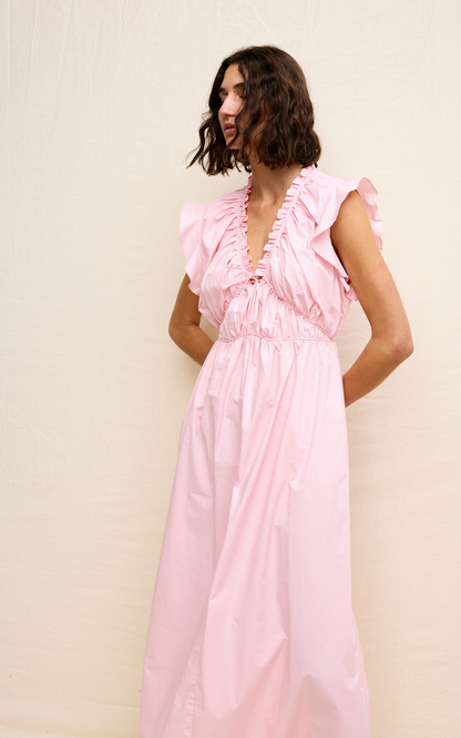 Vestido Rosalie Bloom™ – Romanticismo Suave con Elegancia Atemporal