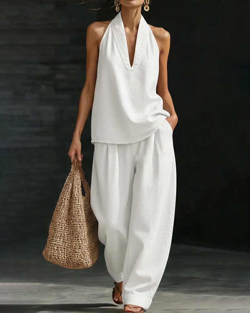 Conjunto Denim Riviera™ – Sofisticación Relajada para Cada Día