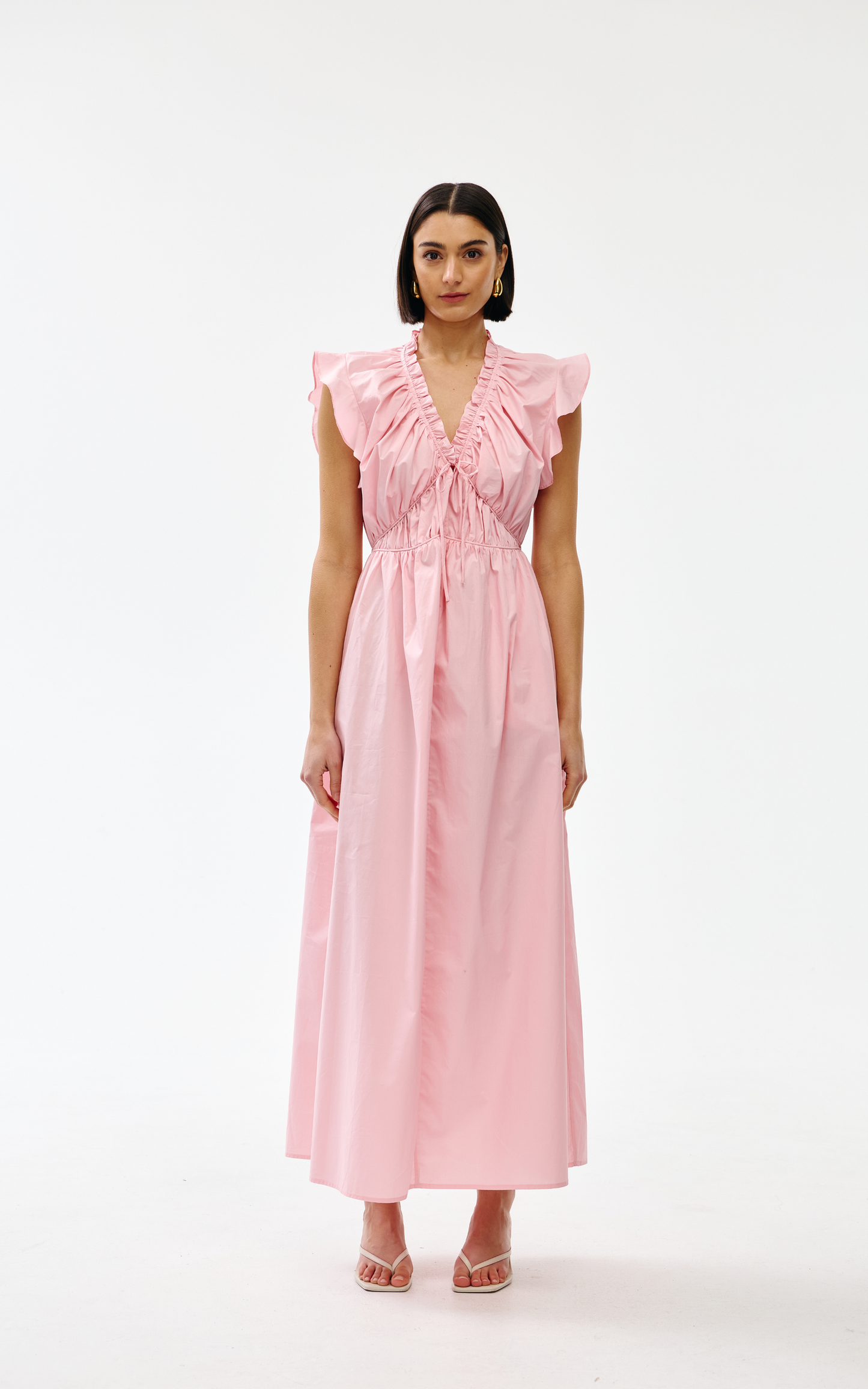 Vestido Rosalie Bloom™ – Romanticismo Suave con Elegancia Atemporal
