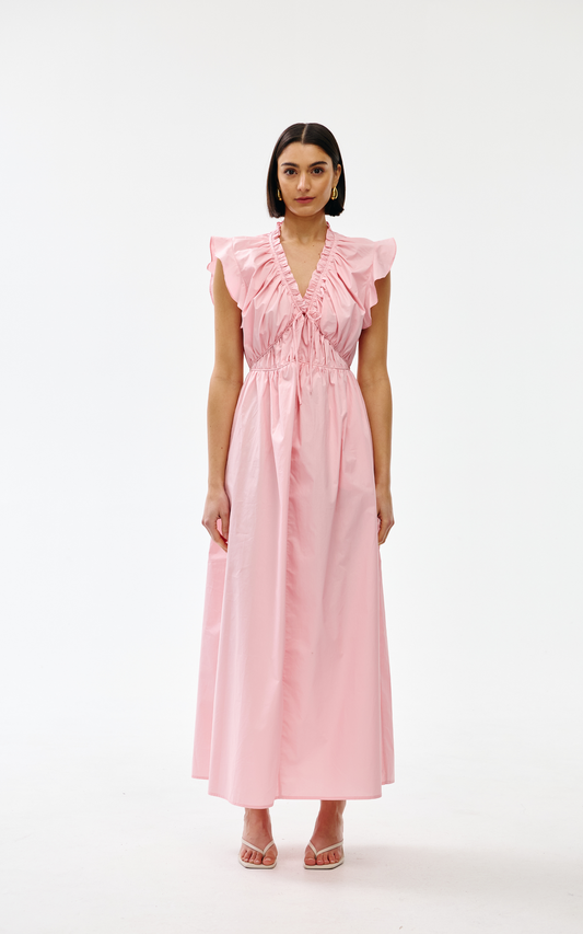 Vestido Rosalie Bloom™ – Romanticismo Suave con Elegancia Atemporal