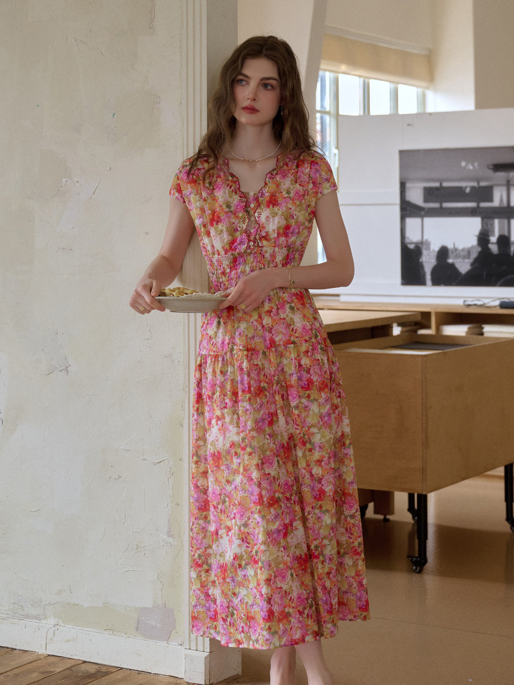 Vestido Adalyn - 100% Algodón Natural