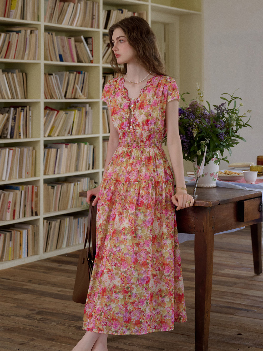Vestido Adalyn - 100% Algodón Natural