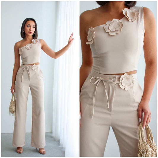 Conjunto Fleur Élégance™ – Sofisticación y Feminidad en Cada Detalle
