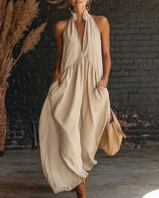 Vestido Linen - Silueta amplia y favorecedora