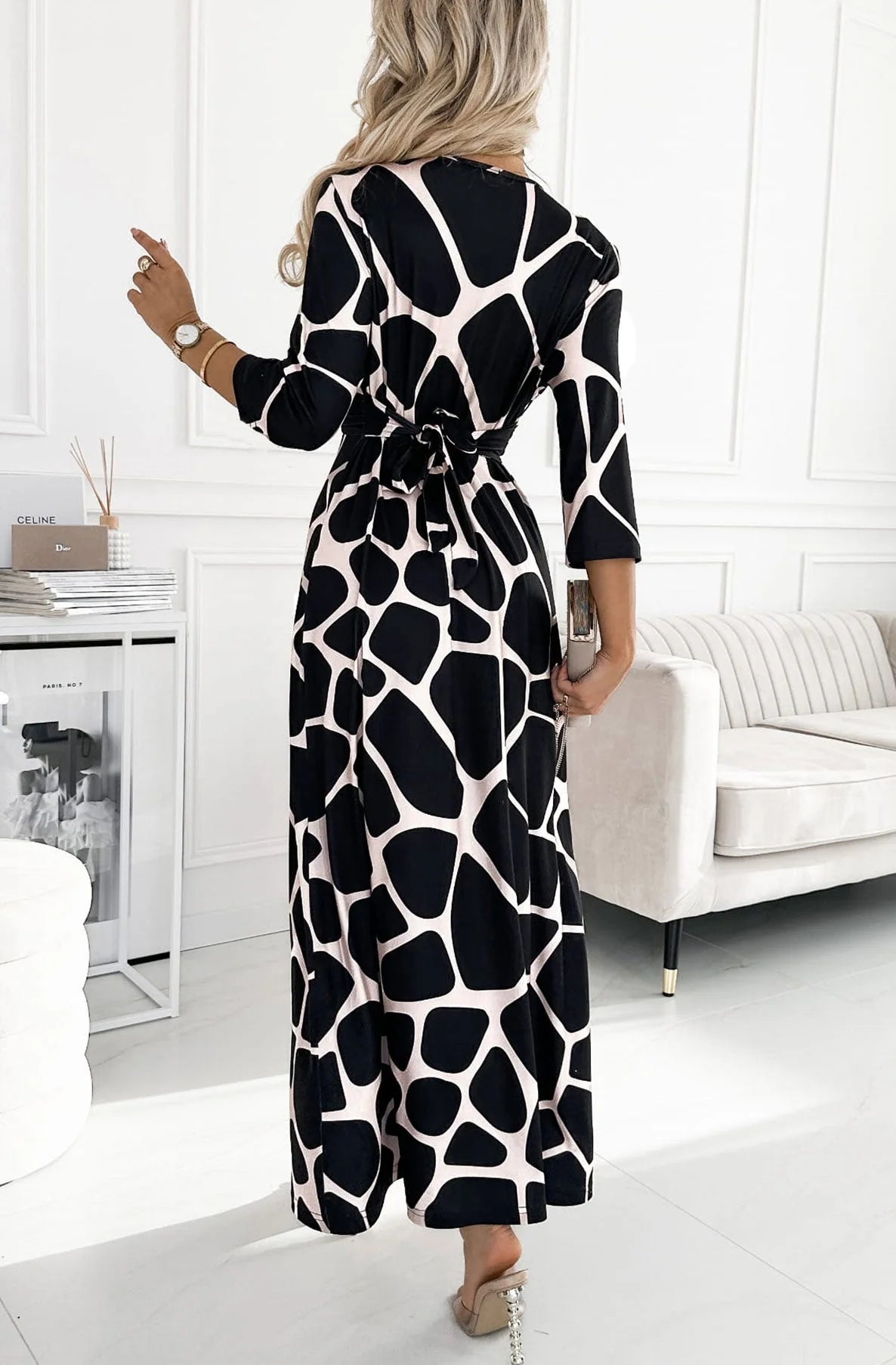 Vestido Safari Chic™ - Elegancia y feminidad con un diseño que realza tu figura.
