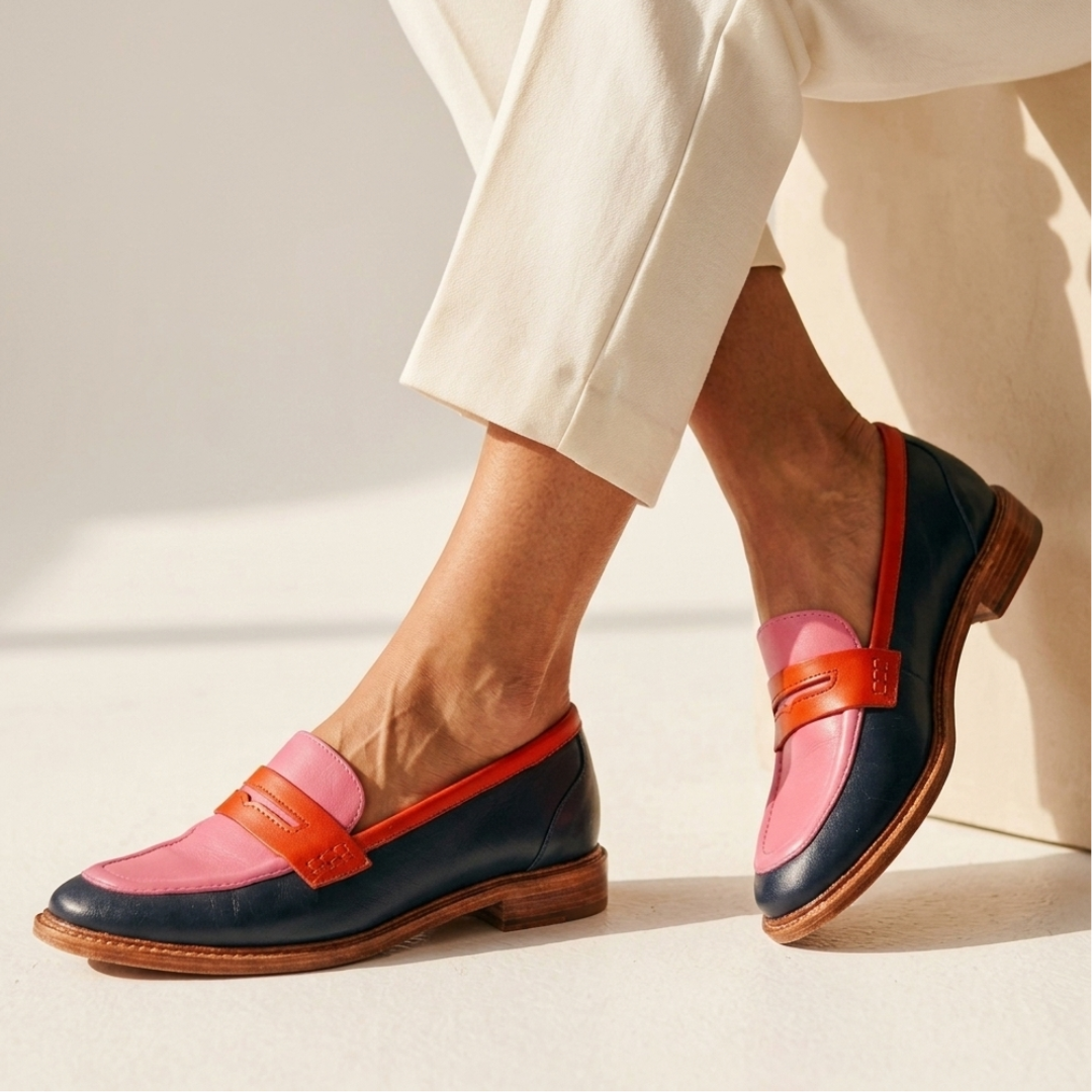 Mocasines Bicolor Elegancia™ - Comodidad durante todo el día