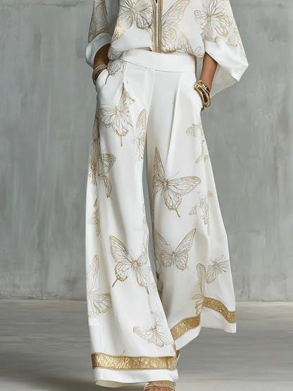 Conjunto Mariposa Dorée™ – Elegancia Atemporal con un Toque de Distinción