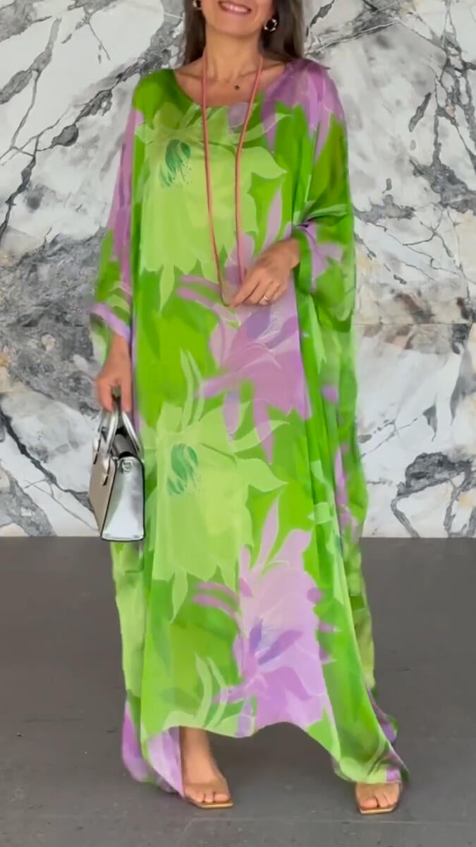 Vestido Azure Bloom™ - Silueta amplia y relajada