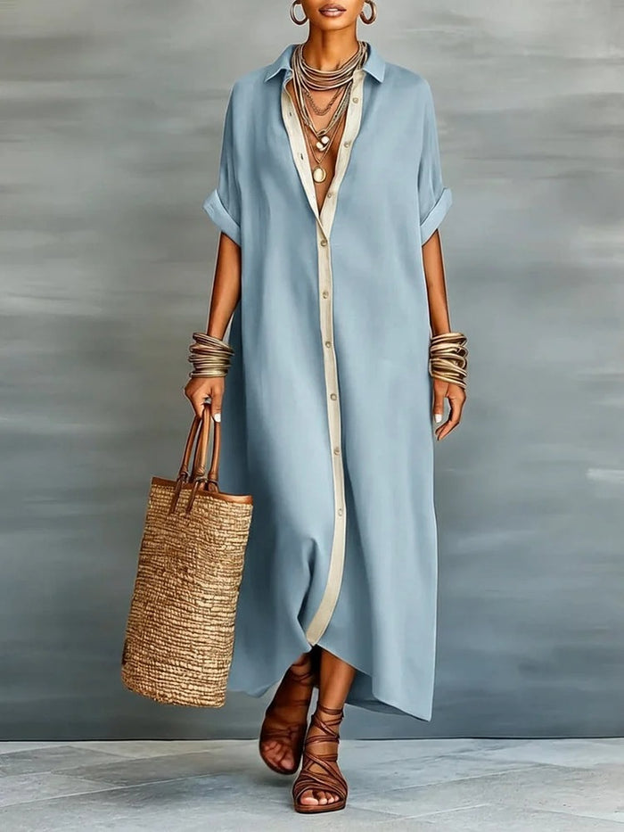 Vestido Camisero Maxi: Versatilidad y Estilo en una Sola Prenda