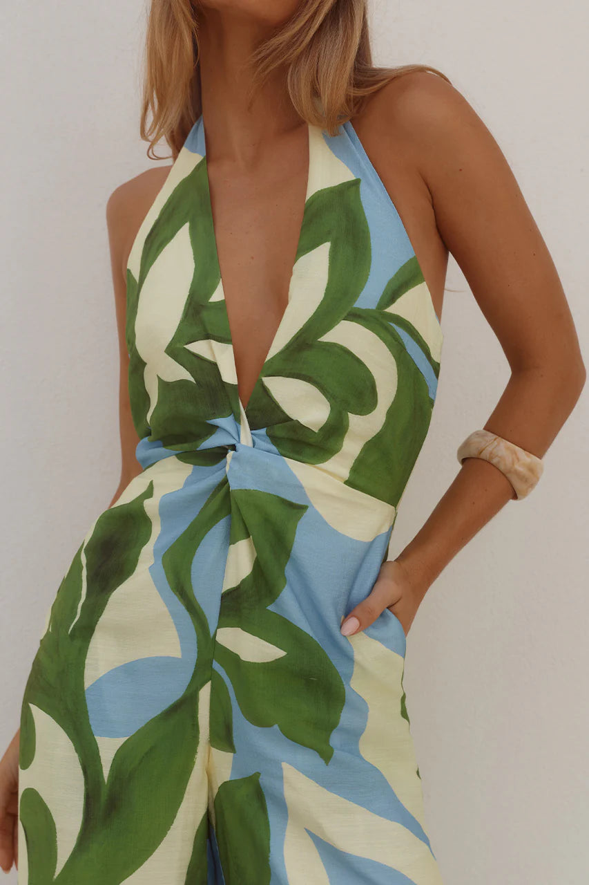 Mono Arlette Halter - Ajuste Favorecedor y Sofisticado