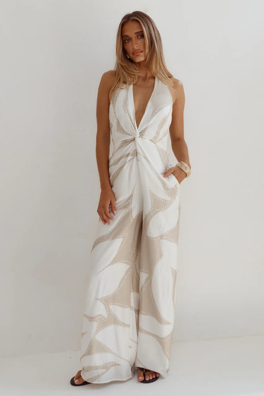 Mono Arlette Halter - Ajuste Favorecedor y Sofisticado