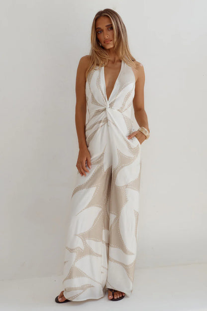 Mono Arlette Halter - Ajuste Favorecedor y Sofisticado
