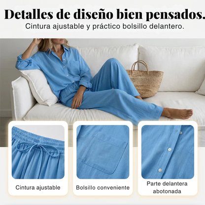 Conjunto Linen-Look™ -  Frescura y Transpirabilidad