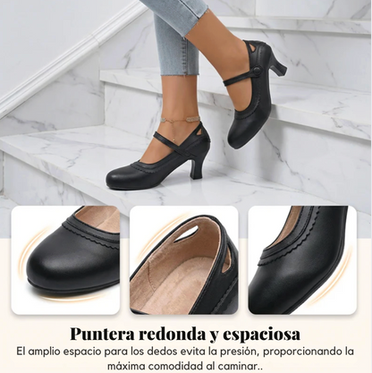 Zapatos Mary Jane Retro Bloom™ – Elegancia Vintage, Comodidad del Siglo XXI
