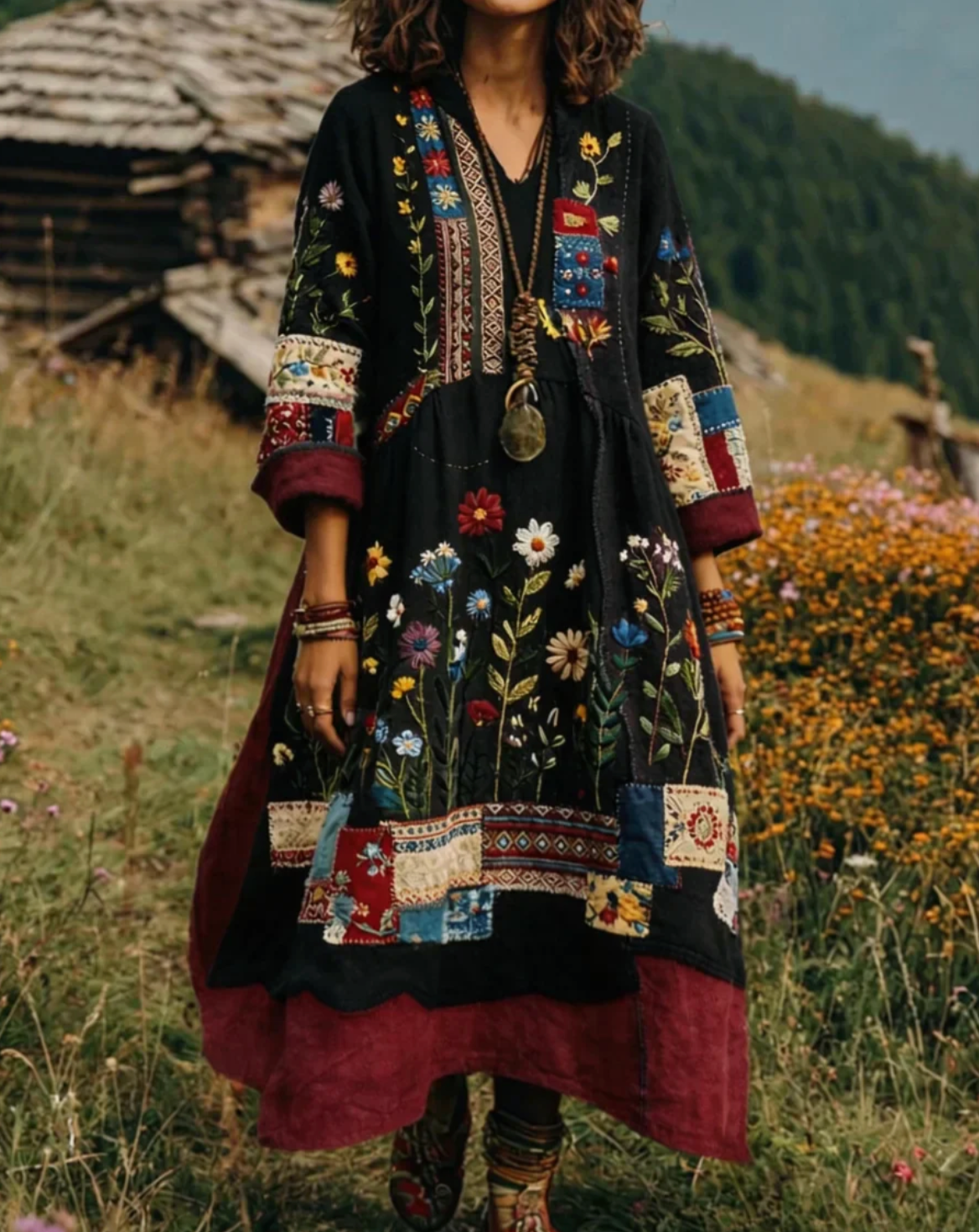 Vestido Boho Floral — Frescura y estilo para el verano