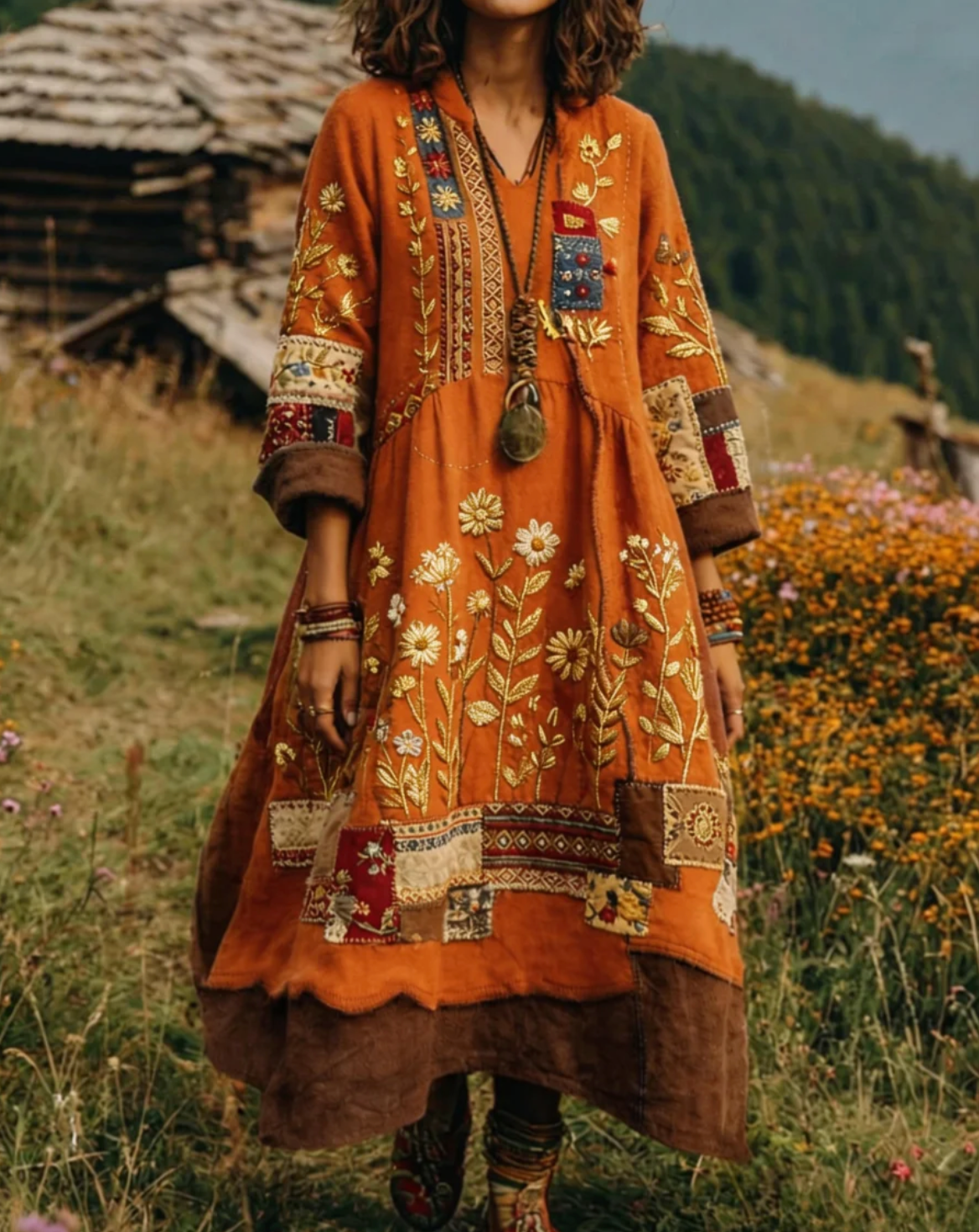 Vestido Boho Floral — Frescura y estilo para el verano