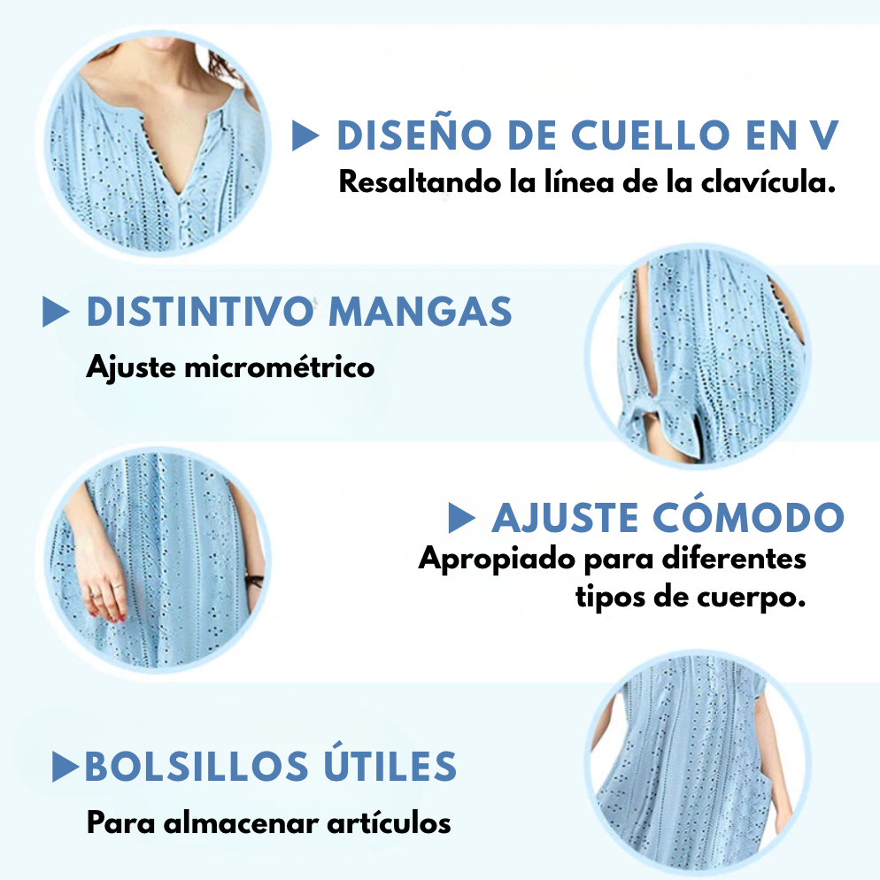 Vestido Brenda - Silueta Ligera y Favorecedora