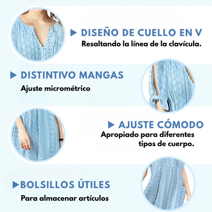 Vestido Brenda - Silueta Ligera y Favorecedora