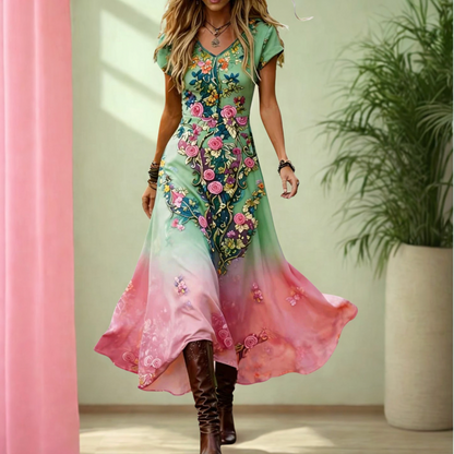 Vestido Regina - Ajuste cómodo con elasticidad