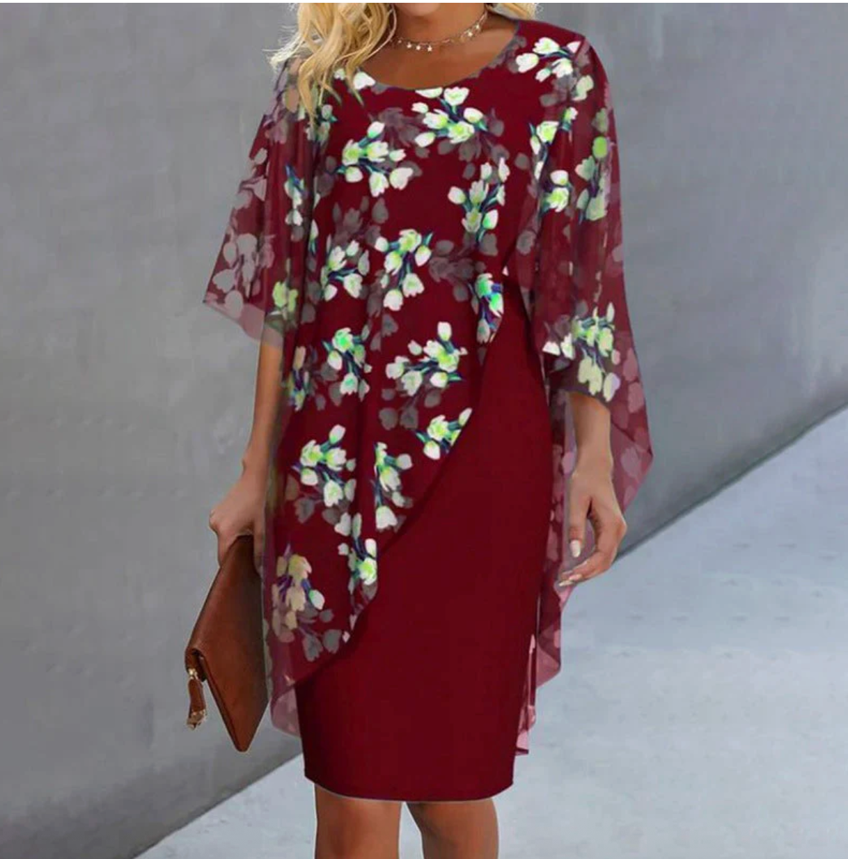 Vestido Beca - Caída elegante y natural