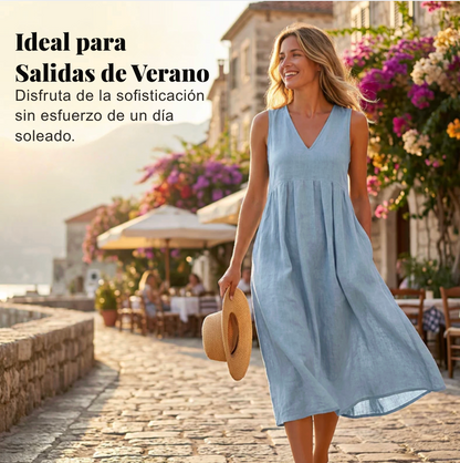 Vestido Briana -  Tejido premium suave y transpirable