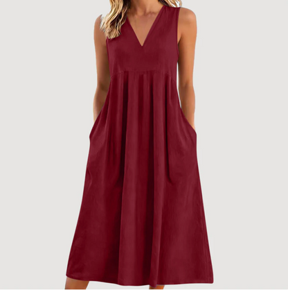 Vestido Briana -  Tejido premium suave y transpirable