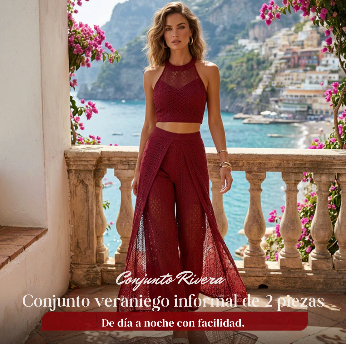 Conjunto Riviera Elegance™ – La Sofisticación de un Vestido, la Comodidad de un Conjunto