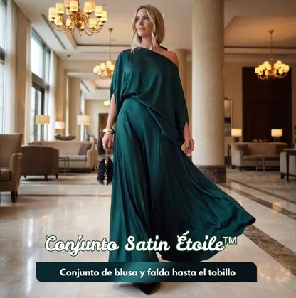 Conjunto Satin Étoile™ – Elegancia Fluida para Momentos Inolvidables