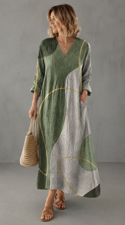 Vestido Belisa - Tela ligera y agradable al tacto
