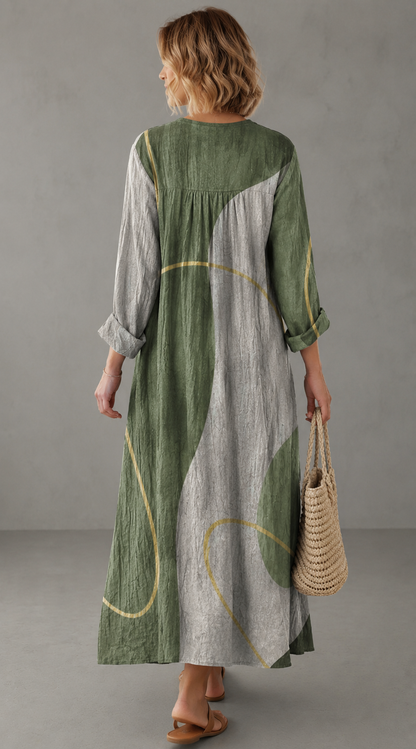 Vestido Belisa - Tela ligera y agradable al tacto