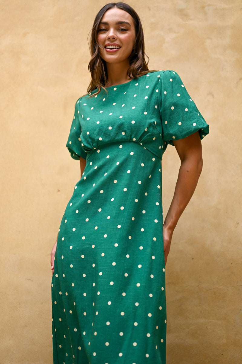 Vestido Kaia Heritage™ – Elegancia Natural con Aire Atemporal
