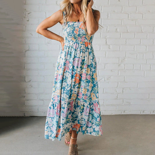 Vestido Midi Floral — Elegancia y feminidad que fluye contigo