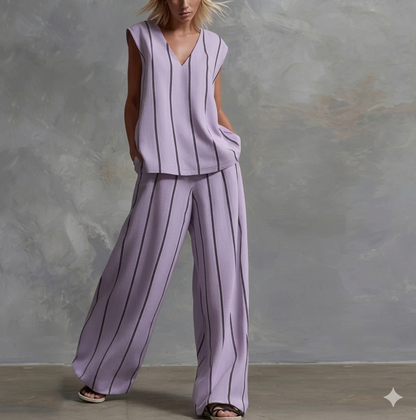Conjunto de Verano Elegance Flow - El Dúo de Algodón y Lino